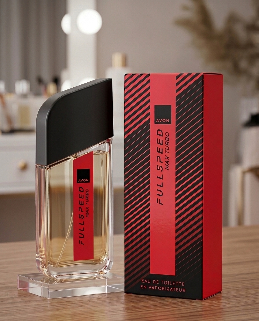 Avon Full Speed Max Turbo Edt erkek parfüm 100ml.