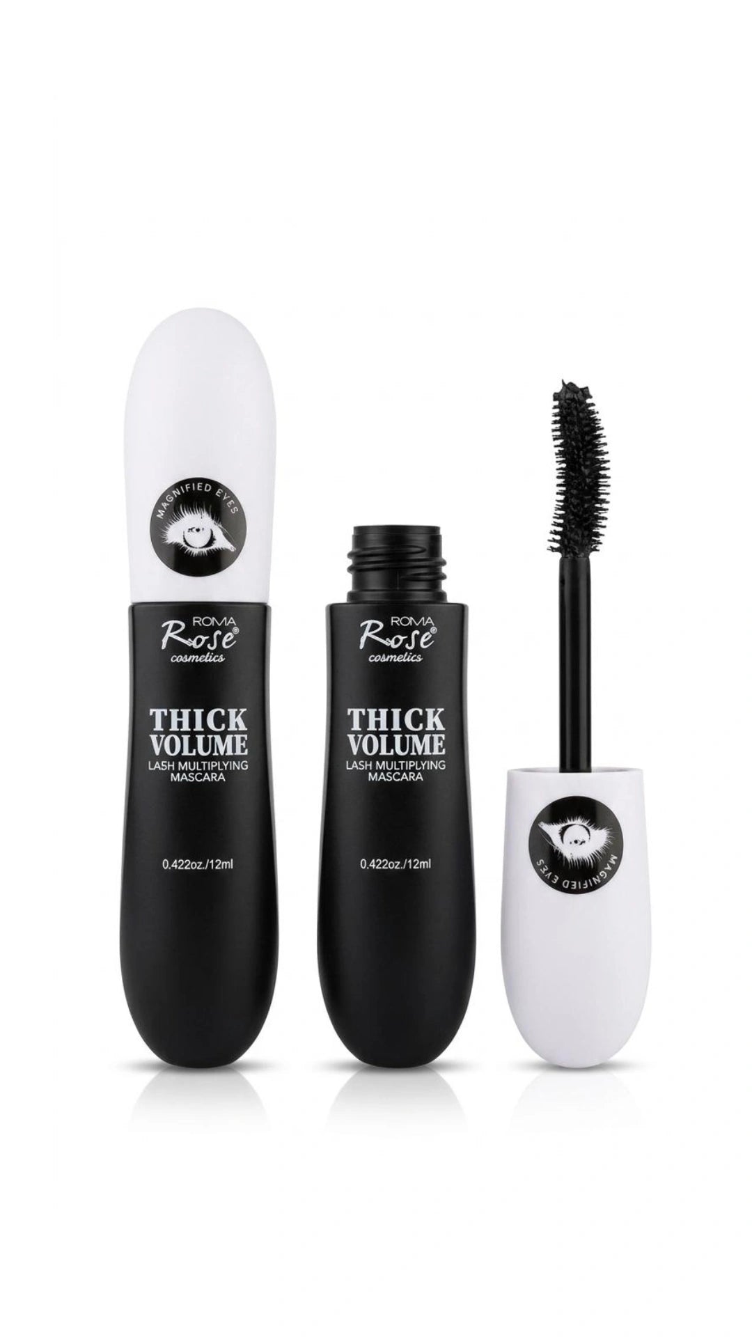 Roma Rose Thick Volume Lash Multiplying Mascara – Yoğun Hacim Veren Siyah Maskara