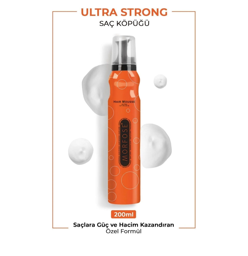 Morfose Ultra Strong Saç köpüğü 200ml