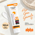 Alpha SPF 60 Güneş Koruyucu Krem – 100 ml ☀️