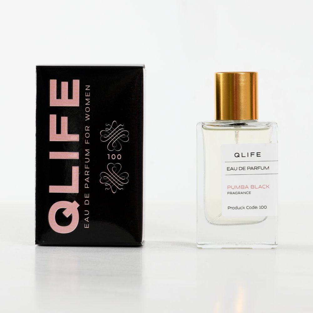 Qlife Black opi 100 özel seri kadın parfüm 50ml edp